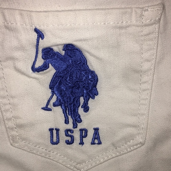 US Polo White Skinny Jeans - Picture 4 of 6